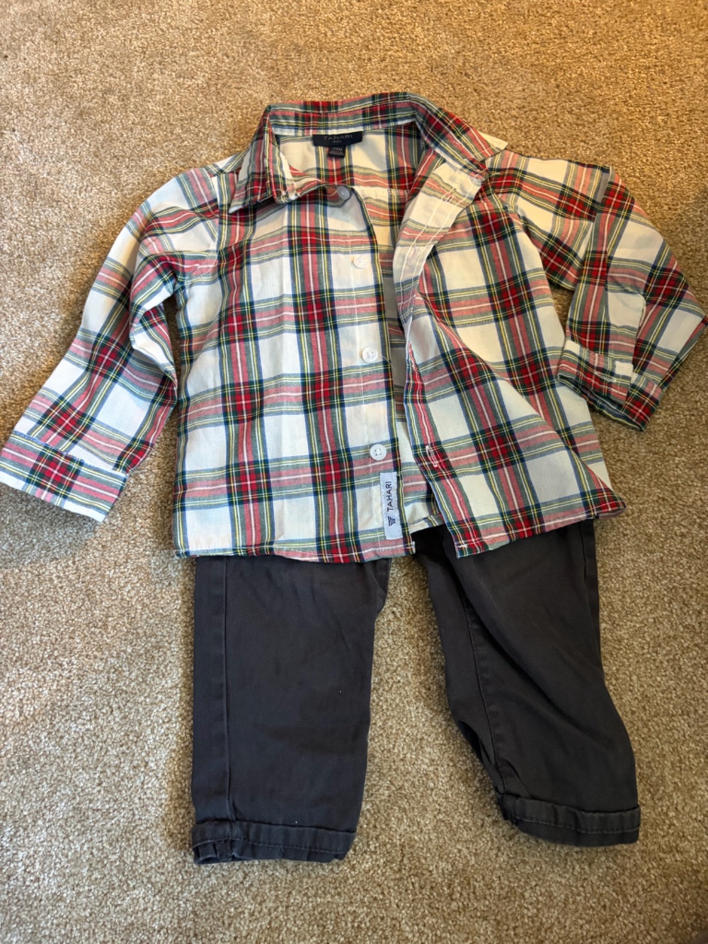 Tahari toddler boys set